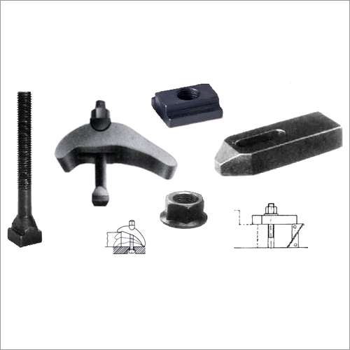 Milling machine T slot clamp