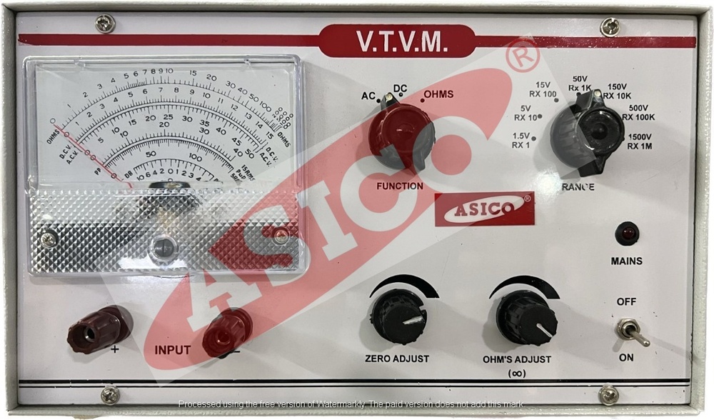 Vaccum Tube Volt Ohm Meter (VTVM)