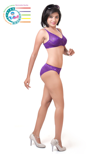 Bra Panty Set In Net