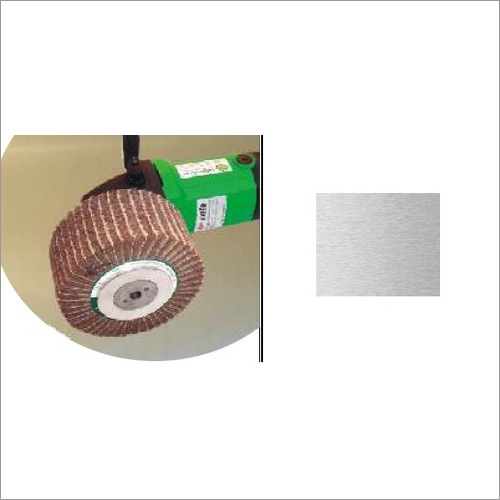 Polishing wheel for hairline finish