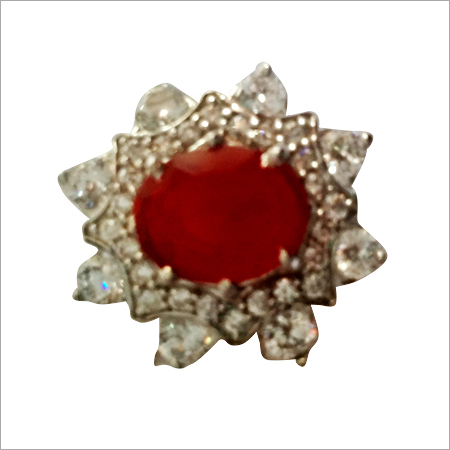 Silver Ruby Ring