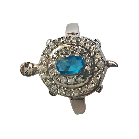 Silver Gemstone Ring