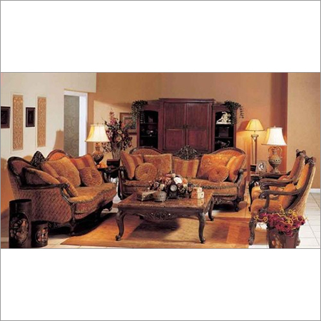 Tanner Living Room Set - Solid Wood Sofa 75"L, Love Seat 54"L, Chair 32"L, Tables, Ottoman | Elegant Design, Customizable, Durable Wood
