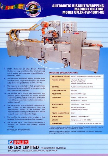 Automatic Flow Wrapping Machine