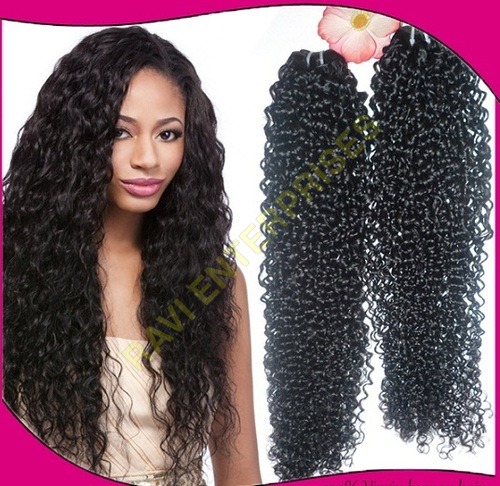 Non Remy Deep Curly Human Hair