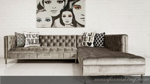 Marc & Tiffany L Shaped Sofa