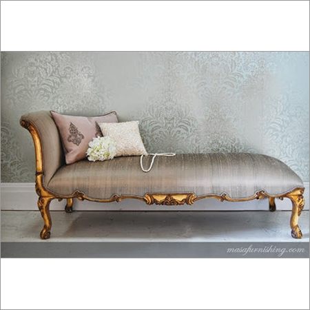 Antique Library Chaise Lounge