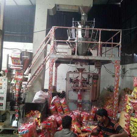 Collar Type Multihead Load Cell Machine