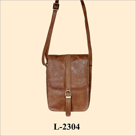 Leather Ladies Sling Bags