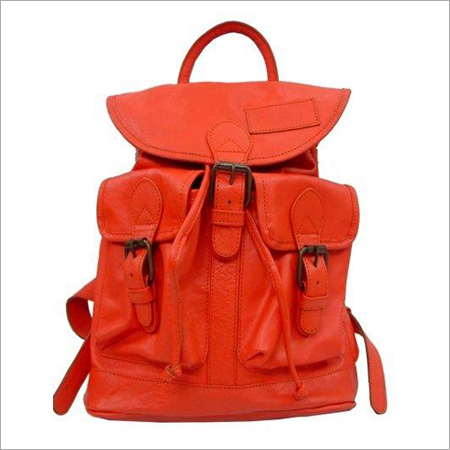 Womens Leather Backpack