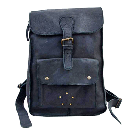 Designer Leather Backpack