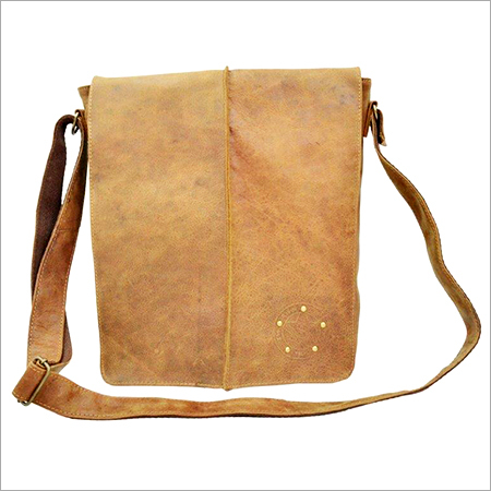 Mens Leather Messenger Bag
