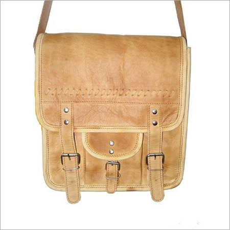 Leather Messenger Bag