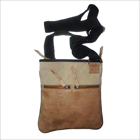 Mens Leather Sling Bag