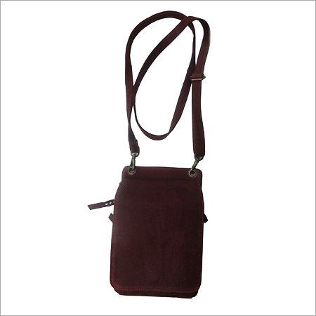 Brown Leather Sling Bag