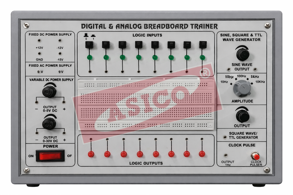 Analog and Digital Bread Board Trainer Kit
