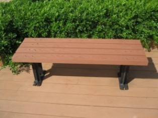 Plastic Wood Garden Benches