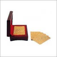 24 Kt Gold Plated Playing Cards
