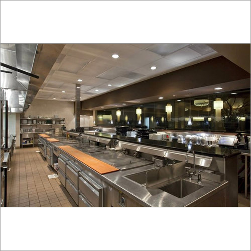 Stainless Steel Commercial Kitchen