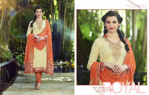 Fancy Unstitched Salwar Kameez
