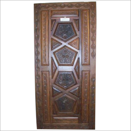 Double Wooden Door
