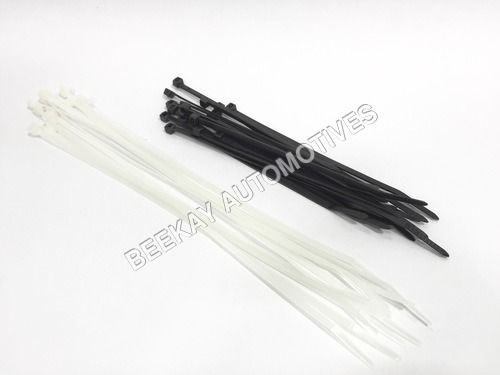 White & Black Cable Tie