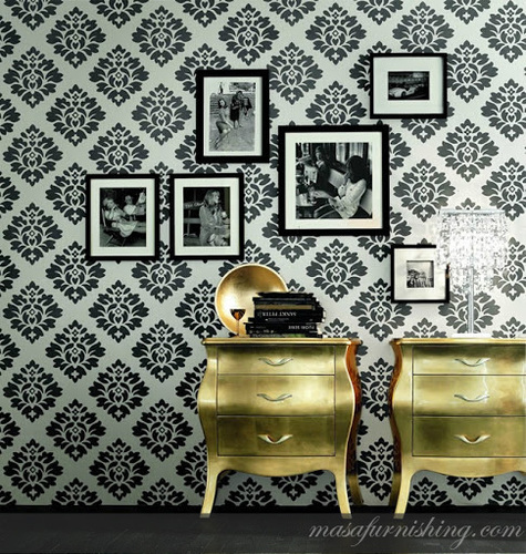 गोल्ड बेड साइड टेबल