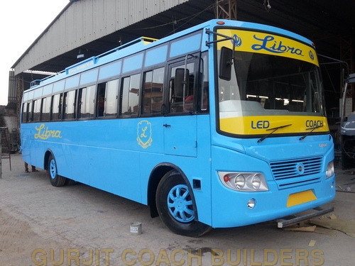 Bus Body - Aluminum Steel 3x8-12x2.5 Meters, Seating 30-50 | Corrosion Resistant, High Impact, Luxurious Look
