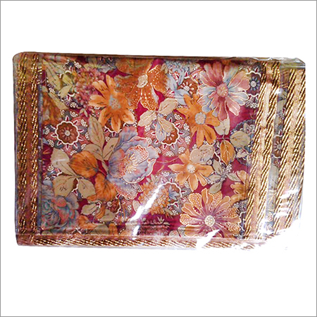 Laminated Tablemats - Laminated Fabric, Set of 6, Red Floral Design, Durable Heat Resistant