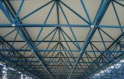 Steel roof trusses