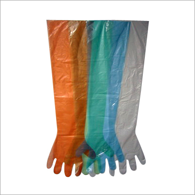 PE Desposable Veterinarian Glove
