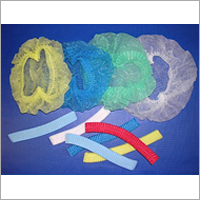 Bouffant Cap - Non-Woven Fabric Variable Sizes Blue | Breathable Comfortable Disposable Durable Lightweight Secure Fit Bulk Pack