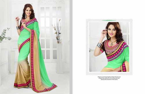 Fabulous Embroidered Saree