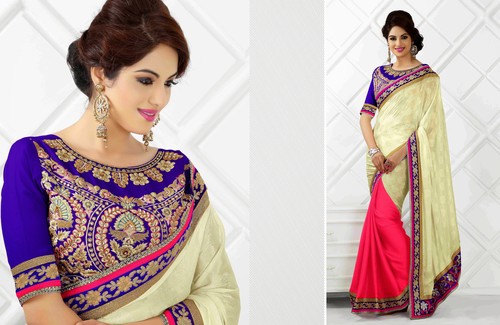 Designer Embroidered Saree