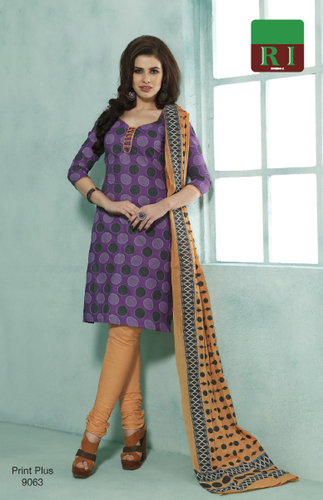 Printplus cotton dress materials