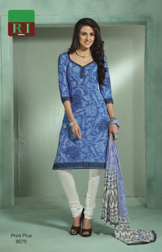 Printplus cotton dress materials