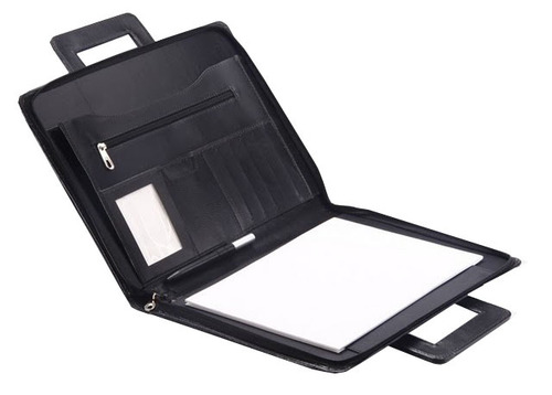 Leather Carry File Folder