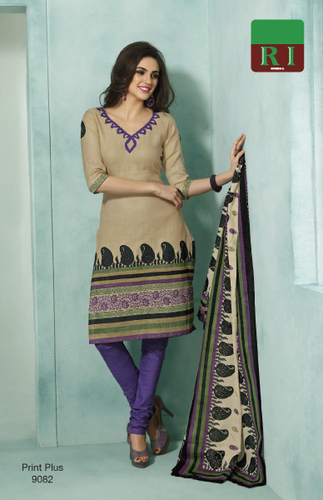 Printplus cotton dress materials