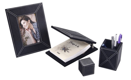 Leather Desk Accessories Sets