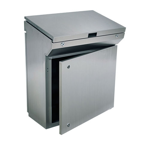 stainless steel control console