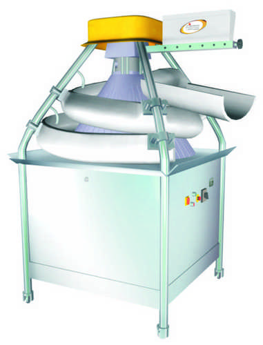 Conical dough rounder