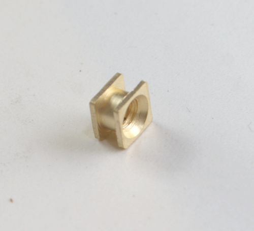 Brass Mixer Coupler Molding Inserts Square Type