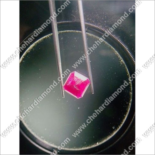 Emerald Cut Ruby
