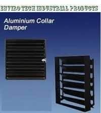 Aluminum Collar Dampers - Lightweight Durable Aluminum, Black Color, Wall-mounted Or Duct-mounted, High Efficiency & Minimal Maintenance 