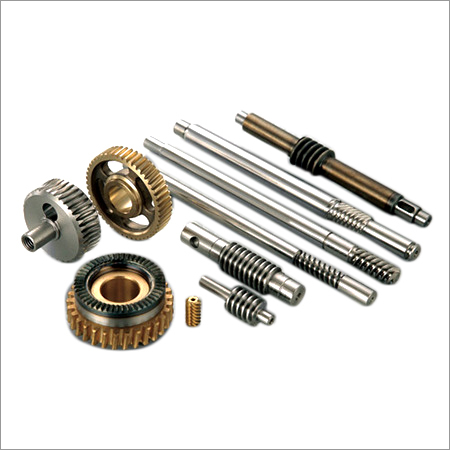 Worm Gear Shaft - Stainless Steel, High Torque Transmission, Speed Reduction for Mining Machines, Presses, Mills, Escalators, Lifts, Durable & Smooth Performance