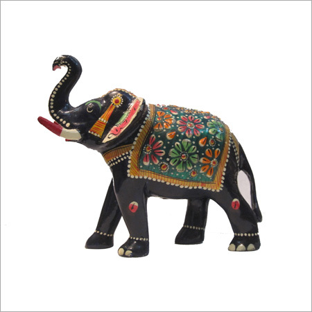 Metal Meenakari Elephant