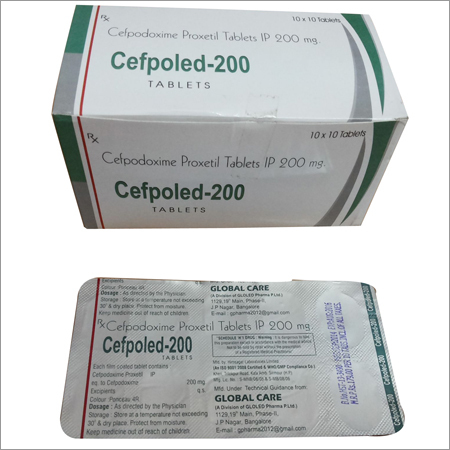 Cefpodoxime Proxetil Tablets