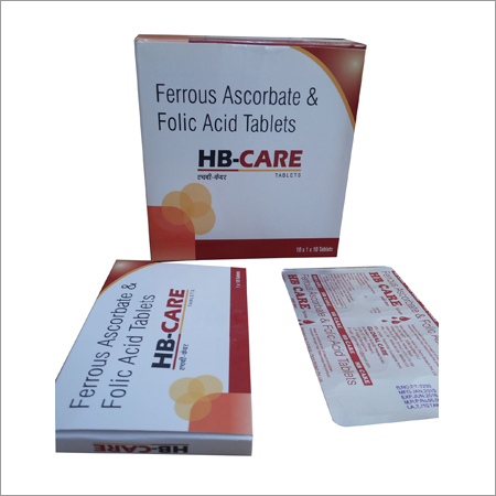 Ferrous Ascorbate Folic Acid Tablet