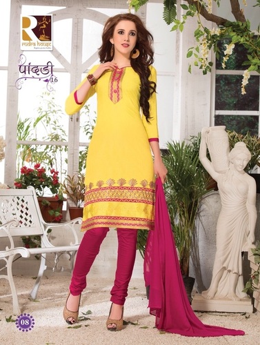 Pandadi Cotton Dress Material 