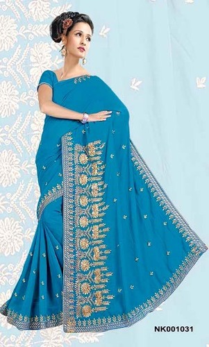 Embroidery fancy Saree